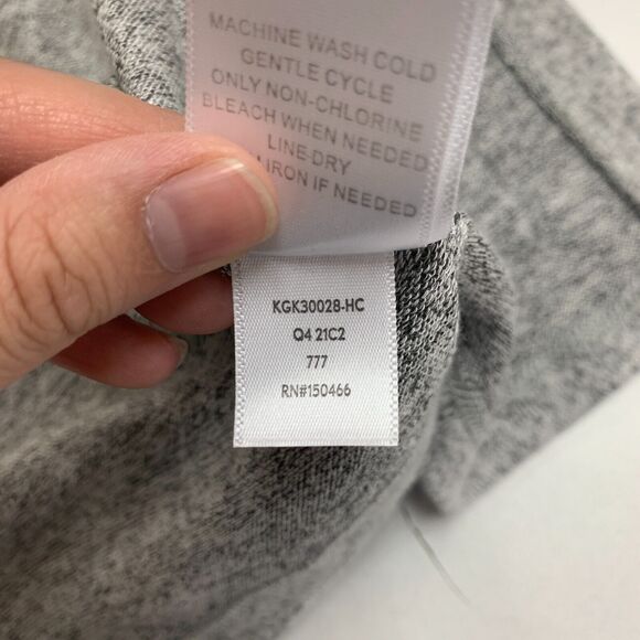 Rumi + Ryder Cardigan Womens L Large Gray Pockets Open Front Long Sleeve Knit - Picture 13 of 15